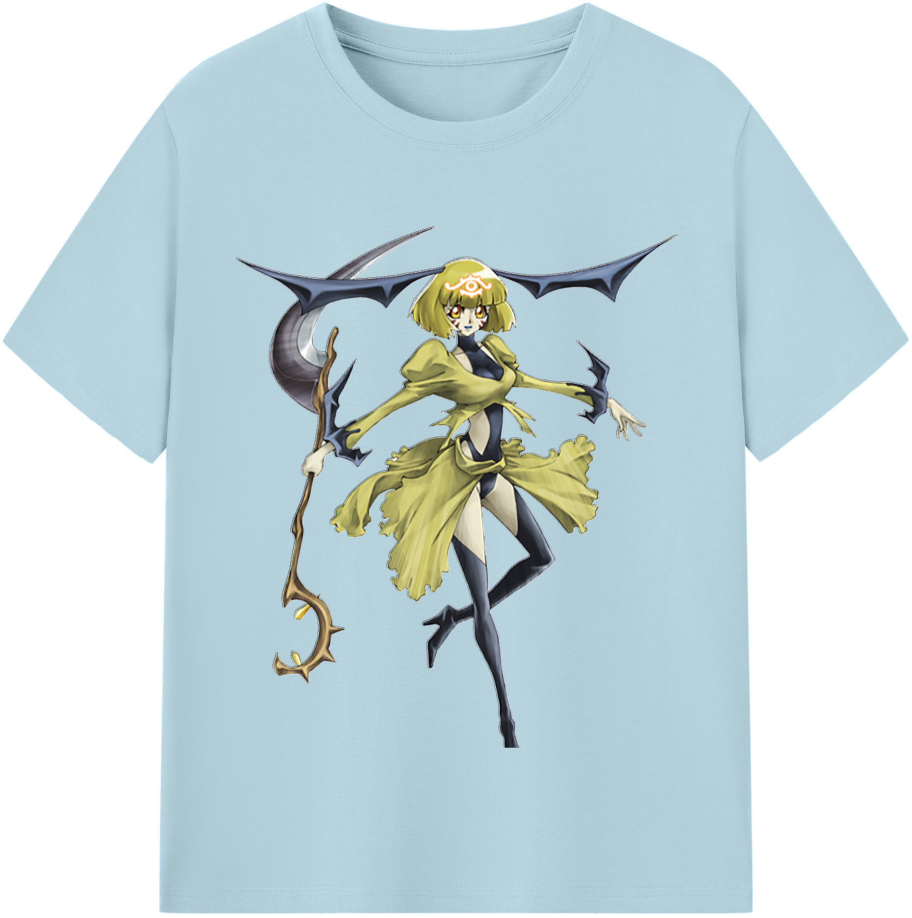 （画像用） 遊☆戯☆王 Yu-Gi-Oh! 綿100％半袖Tシャツ（フロントプリント）
